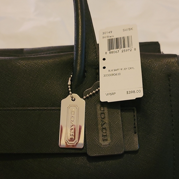 Coach Black Saff Riley Carryall - Picture 4 of 9